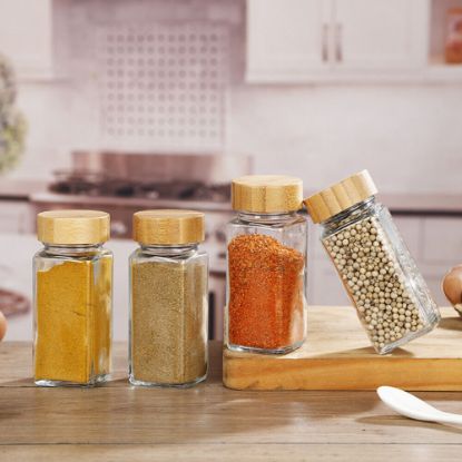 Picture of Glass Spice Jars